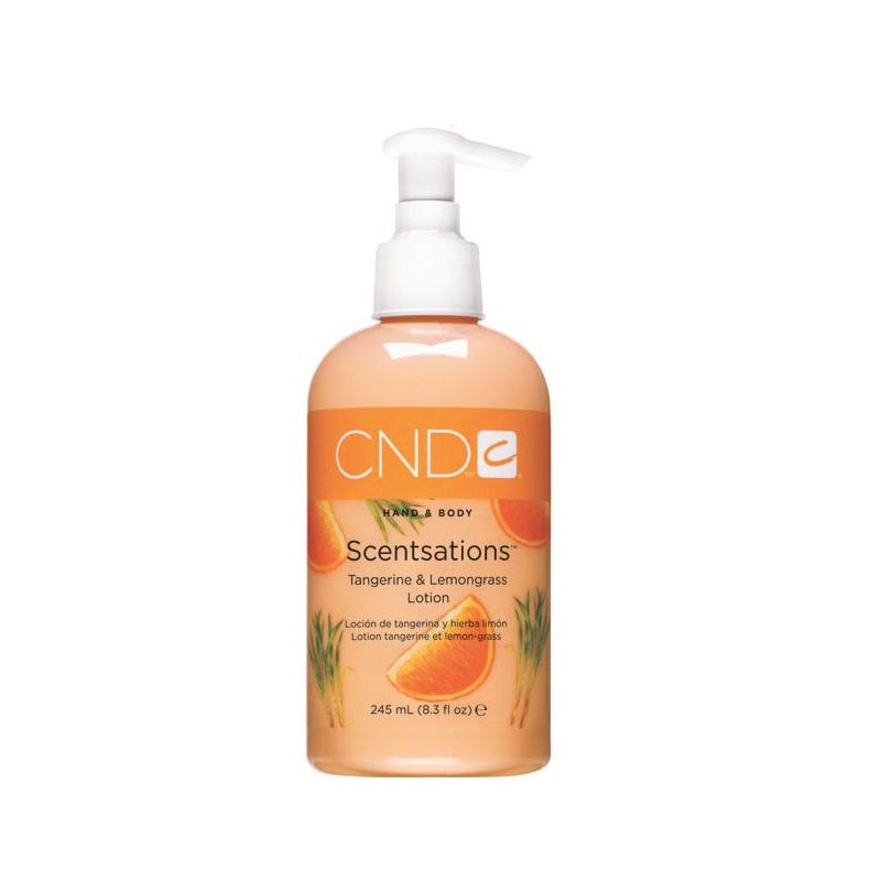 Loción Hidratante Scentsations Mandarina y Lemongrass 245 ml CND